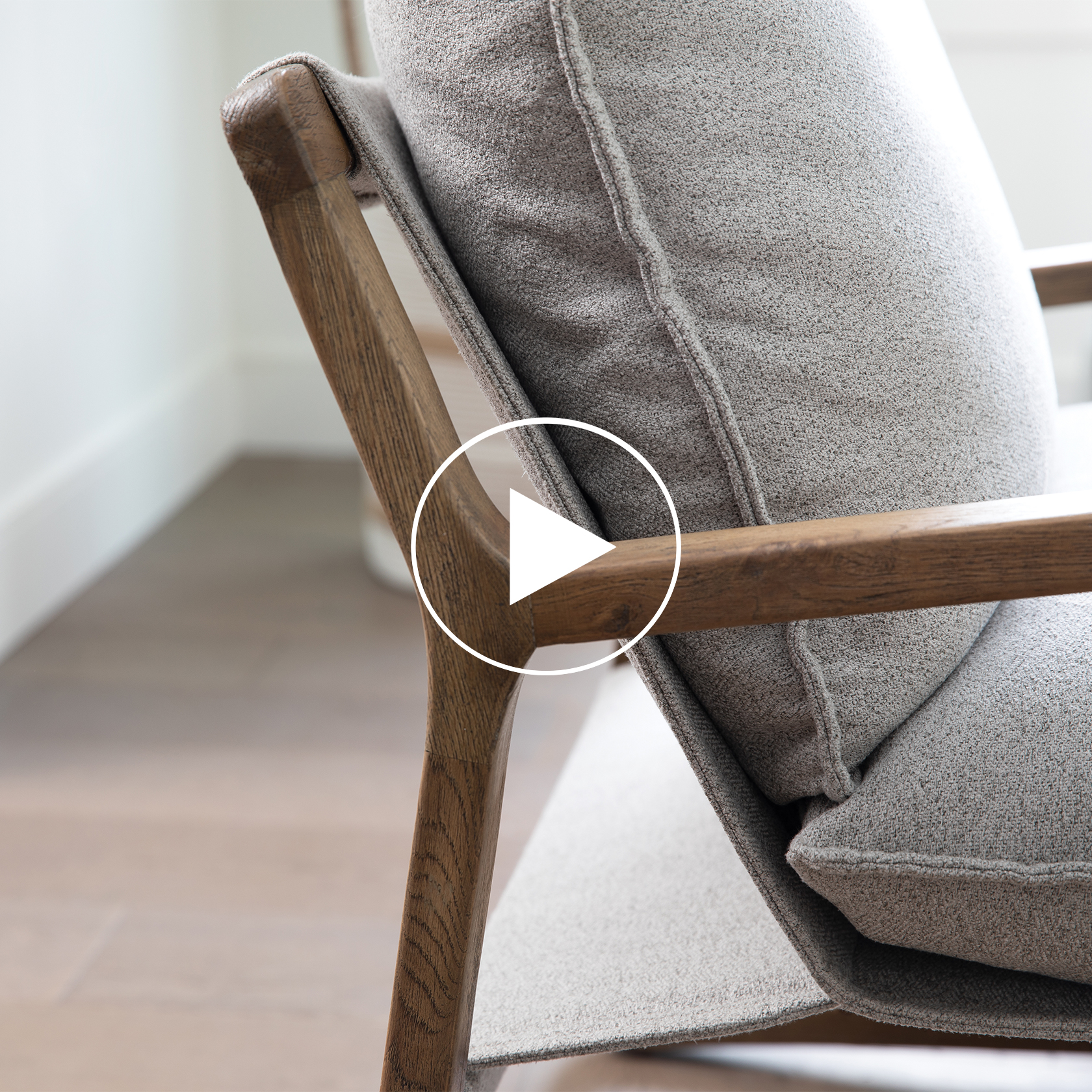 Simcoe Armchair -Marcie Fog